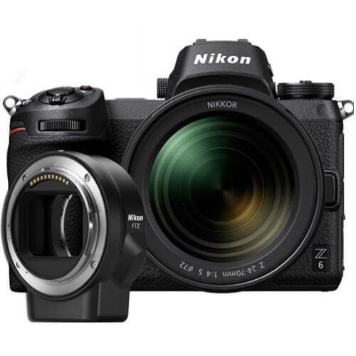 Nikon Z6 24-70mm f/4 S Kit + FTZ Adaptör Kit