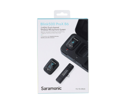 Saramonic Blink500 ProX B6 Kablosuz İkili Mikrofon Type-C Girişli