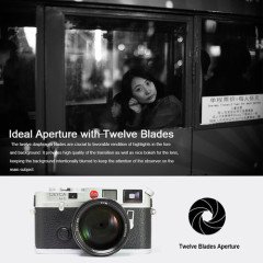 7artisans 50mm F1.1 Fixed Lens-Leica TL/SL-Mount