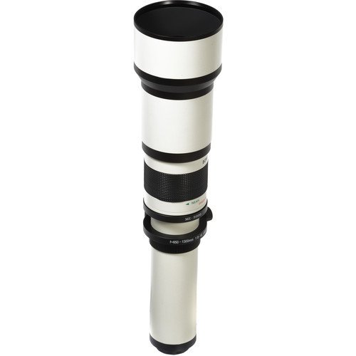 Samyang 650-1300mm MC IF f/8-16 DSLR Lens ve T Mount Adaptör