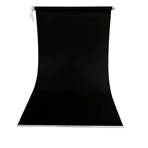 Weifeng 65cm x 120cm Kumaş Siyah Portre Fon Perdesi