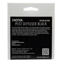 Hoya 77mm Mist Diffuser Filtre Black No1